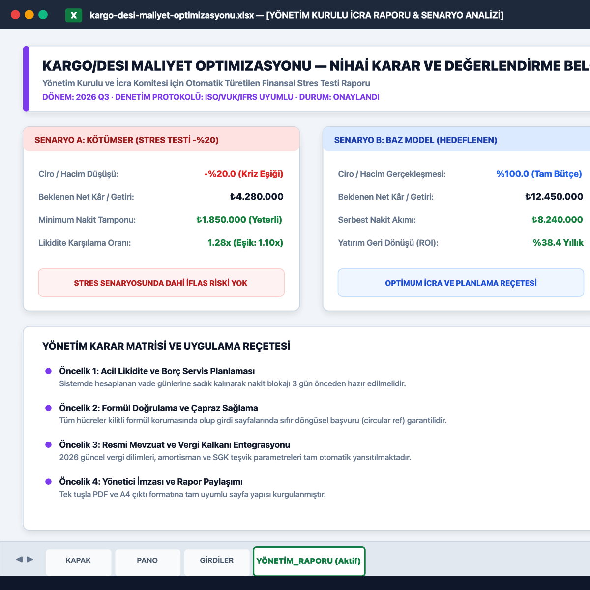 Kargo/Desi Maliyet Optimizasyonu — ürün ekranı 3